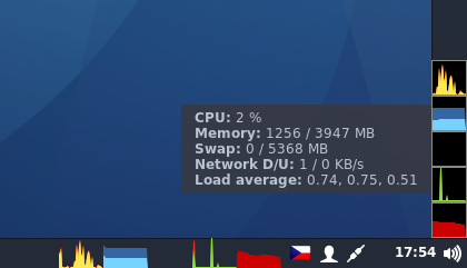 cpu temp monitor linux mint